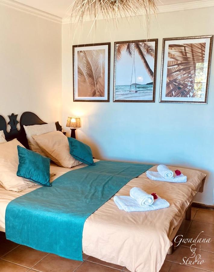 Acces Direct Plage, Vue Mer D'Exception, Les Gwada Studios, Village Vacances Sainte-Anne  Exterior foto
