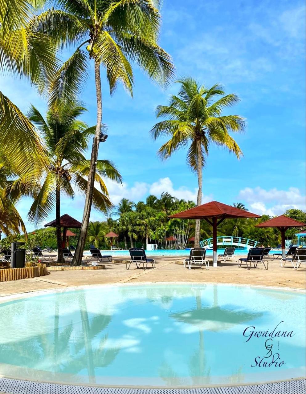 Acces Direct Plage, Vue Mer D'Exception, Les Gwada Studios, Village Vacances Sainte-Anne  Exterior foto
